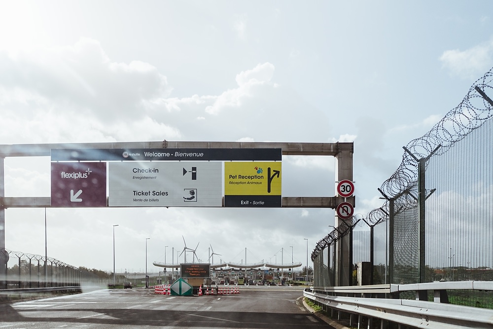 Irland mit Hund Überfahrt Eurotunnel und Fähre