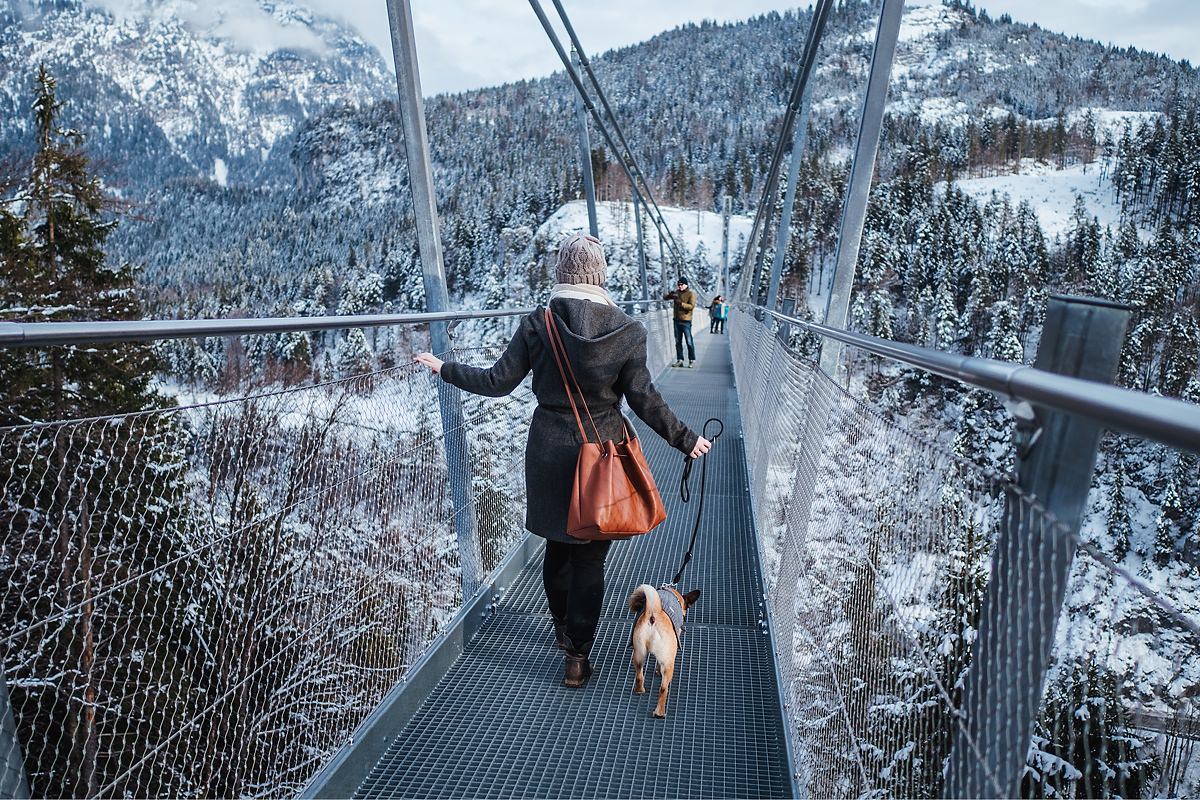 Ausflugsziel Österreich mit Hund - Highline179 