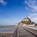 Mont-Saint-Michel mit Hund - Gassi in der Normandie