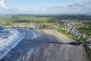 Mit Hund in Irland - Enniscrone Beach im County Sligo