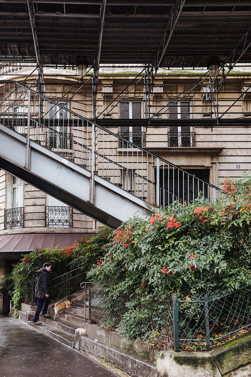 Paris mit Hund: Spaziergang am Eifelturm