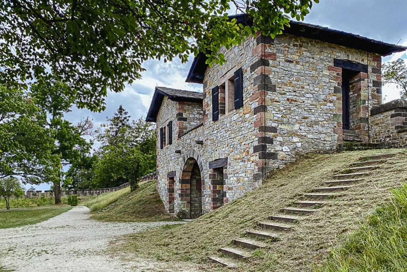 Saalburg mit Hund - Ausflüge in Hessen