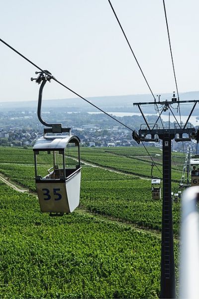 Mit der Seilbahn über Rüdesheim am Rhein